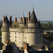 Château de Langeais - Relevage du pont-levis - Combat d’épée