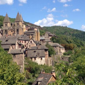 Conques<br/>Plus Beaux Villages de France